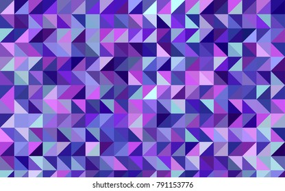 Light Pink, Blue vector abstract mosaic background. Geometric illustration in Origami style with gradient.  A completely new template for your business design.