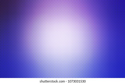 Light Pink, Blue vector backdrop with dots. Illustration with set of shining colorful abstract circles. Pattern can be used for ads, leaflets.