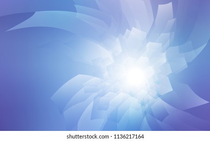 Light Pink, Blue vector backdrop with hexagons. Colorful hexagons on white backdrop. Pattern can be used for landing pages.