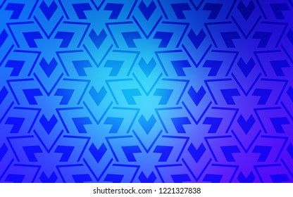 Light Pink, Blue vector backdrop with lines, triangles. Beautiful illustration with triangles in nature style. Pattern for websites.