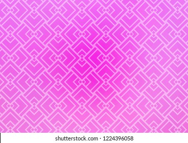 Light Pink, Blue vector backdrop with long lines. Shining illustration with lines on abstract template. Best design for your ad, poster, banner.