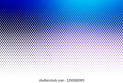Light Pink, Blue vector backdrop with rectangles, squares. Rectangles on abstract background with colorful gradient. Pattern for busines ad, booklets, leaflets