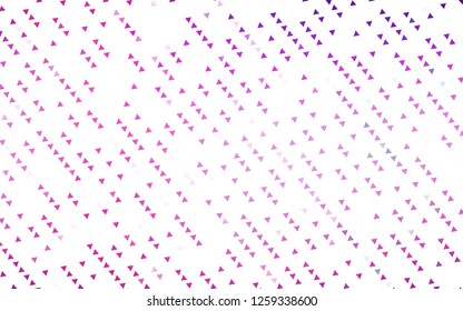 Light Pink, Blue vector backdrop with lines, triangles. Modern abstract illustration with colorful triangles. Pattern for busines ad, booklets, leaflets