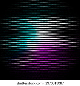 Light Pink, Blue vector backdrop with circles. Glitter abstract illustration with colorful drops. Design for your commercials.