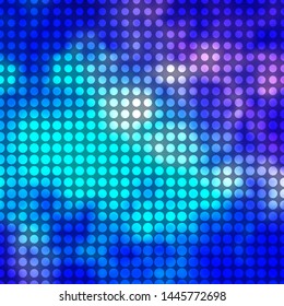 Light Pink, Blue vector backdrop with circles. Modern abstract illustration with colorful circle shapes. New template for your brand book.