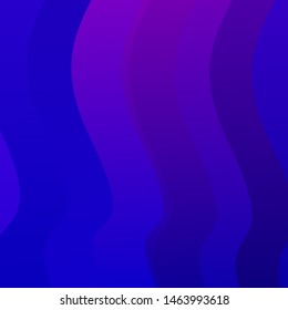 Light Pink, Blue vector backdrop with bent lines. Abstract illustration with gradient bows. Pattern for busines booklets, leaflets