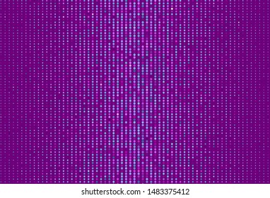 Light Pink, Blue vector backdrop with dots. Blurred decorative design in abstract style with bubbles. Pattern for beautiful websites.