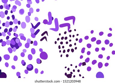 Light Pink, Blue vector backdrop with memphis shapes. Modern abstract illustration with colorful random forms. Elegant design for wallpapers.