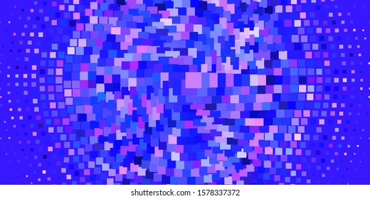 Light Pink, Blue vector backdrop with rectangles. Modern design with rectangles in abstract style. Pattern for business booklets, leaflets