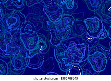 Light Pink, Blue vector backdrop with wry lines. Brand new colorful illustration in simple style. The best colorful design for your business.