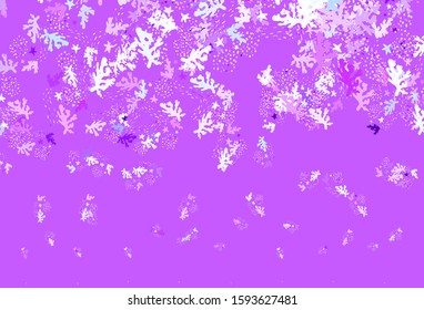 Light Pink, Blue vector backdrop with memphis shapes. Simple colorful illustration with abstract gradient shapes. Elegant design for wallpapers.
