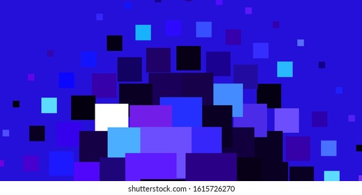 Light Pink, Blue vector backdrop with rectangles. Colorful illustration with gradient rectangles and squares. Pattern for business booklets, leaflets