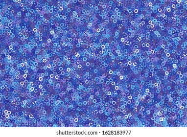 Light Pink, Blue vector backdrop with dots. Blurred bubbles on abstract background with colorful gradient. Pattern for futuristic ad, booklets.