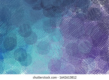 Light Pink, Blue vector backdrop with dots. Blurred bubbles on abstract background with colorful gradient. Design for poster, banner of websites.