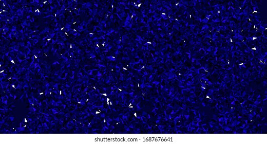 Light Pink, Blue vector backdrop with xmas snowflakes. Colorful abstract illustration with snowflakes. New year websites pattern.