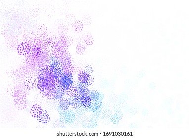 Light Pink, Blue vector backdrop with memphis shapes. Illustration with colorful gradient shapes in abstract style. Elegant design for wallpapers.