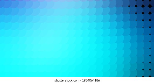 Light Pink, Blue vector backdrop with circles. Modern abstract illustration with colorful circle shapes. Pattern for booklets, leaflets.