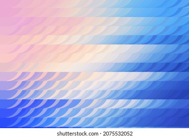 Light Pink, Blue vector backdrop with memphis shapes. Modern abstract illustration with colorful random forms. Best smart design for your business.