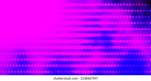 Light Pink, Blue vector backdrop with circles. Illustration with set of shining colorful abstract spheres. Pattern for websites, landing pages.