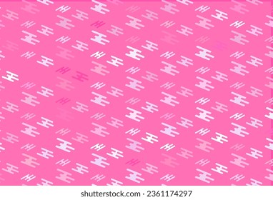 Light Pink, Blue vector backdrop with long lines. Blurred decorative design in simple style with lines. Pattern for business booklets, leaflets.