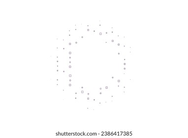 Light Pink, Blue vector backdrop with lines, rectangles. Glitter abstract illustration with rectangular shapes. Best design for your ad, poster, banner.