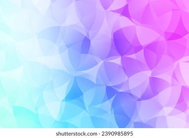 Light Pink, Blue vector backdrop with memphis shapes. Modern abstract illustration with colorful random forms. Background for a cell phone.