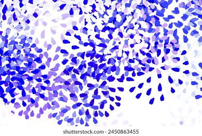 Light Pink, Blue vector backdrop with memphis shapes. Illustration with colorful gradient shapes in abstract style. Elegant design for wallpapers.