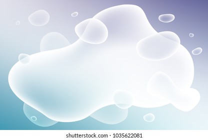 Light Pink, Blue vector background with bent lines. Colorful illustration in abstract memphis style with gradient. Memphis style for your business design.