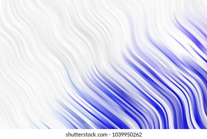 Light Pink, Blue vector background with lava shapes. A completely new color illustration in marble style. The best blurred design for your business.