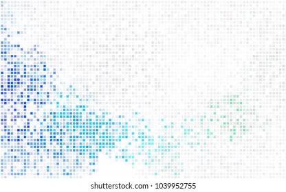 Light Pink, Blue vector background of rectangles and squares. Style quilt and blanket. Geometrical rectangular pattern. Repeating pattern with rectangle shapes.