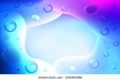 Light Pink, Blue vector background with bent lines. Modern gradient abstract illustration with bandy lines. The best blurred design for your business.