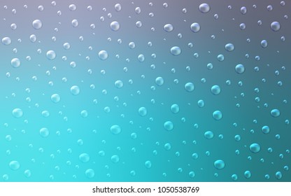 Light Pink, Blue vector background with dots. Blurred decorative design in abstract style with bubbles. The pattern can be used for ads, leaflets of liquid.