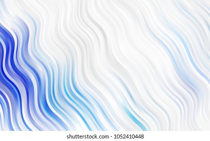 Light Pink, Blue vector background with lamp shapes. A sample with blurred bubble shapes. Marble design for your web site.