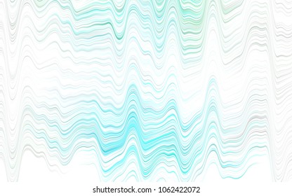 Light Pink, Blue vector background with curved circles. Brand-new colored illustration in marble style with gradient. Textured wave pattern for backgrounds.