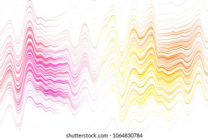 Light Pink, Blue vector background with bent lines. Colorful illustration in abstract marble style with gradient. Marble style for your business design.