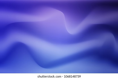 Light Pink, Blue vector background with liquid shapes. A sample with blurred bubble shapes. Brand-new design for your ads, poster, banner.