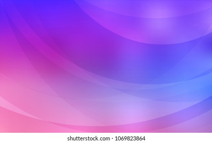 Light Pink, Blue vector background with abstract circles. Colorful illustration in abstract marble style with gradient. New composition for your brand book.