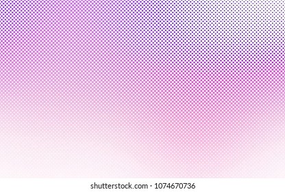 Light Pink, Blue vector  background with dots. Blurred bubbles on abstract background with colorful gradient. The pattern can be used for beautiful websites.