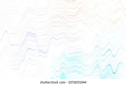 Light Pink, Blue vector background with lava shapes. Geometric illustration in marble style with gradient.  Marble style for your business design.