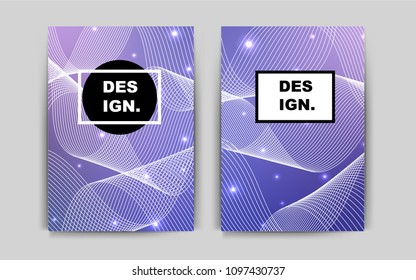Light Pink, Blue vector background for presentations. Beautiful colored sample in A4 size. New design for a poster, banner of your website.