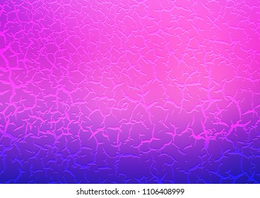 Light Pink, Blue vector background with lava shapes. Colorful illustration in abstract marble style with gradient. The template for cell phone backgrounds.