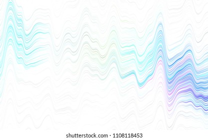 Light Pink, Blue vector background with lamp shapes. Brand-new colored illustration in marble style with gradient. Pattern for your business design.