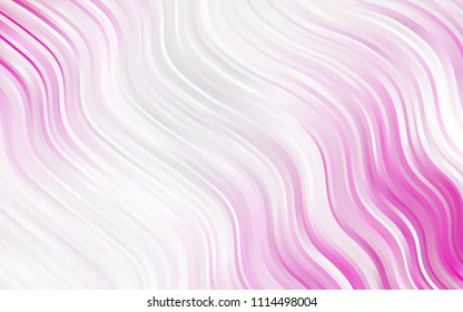Light Pink, Blue vector background with bubble shapes. A completely new color illustration in marble style. The template for cell phone backgrounds.