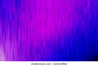 Light Pink, Blue vector background with bent ribbons. Shining illustration, which consist of blurred lines, circles. A new texture for your  ad, booklets, leaflets.