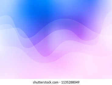 Light Pink, Blue vector background with bubble shapes. Colorful illustration in abstract marble style with gradient. The elegant pattern for brand book.