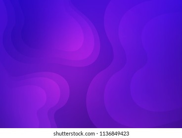 Light Pink, Blue vector background with liquid shapes. Shining illustration, which consist of blurred lines, circles. Marble style for your business design.