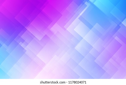 Light Pink, Blue vector background with straight lines. Lines on blurred abstract background with gradient. The pattern for ad, booklets, leaflets.