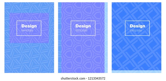 Light Pink, Blue vector background for books. Booklet with textbox on colorful abstract background. Design for cover of books, notepads.