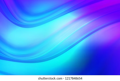 Light Pink, Blue vector background with liquid shapes. Geometric illustration in marble style with gradient.  Marble style for your business design.