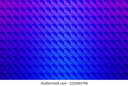 Light Pink, Blue vector background with straight lines. Colorful shining illustration with lines on abstract template. Pattern for your busines websites.